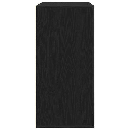 Sideboard Schwarze Eiche 79 x 38 x 80 cm Holzwerkstoff