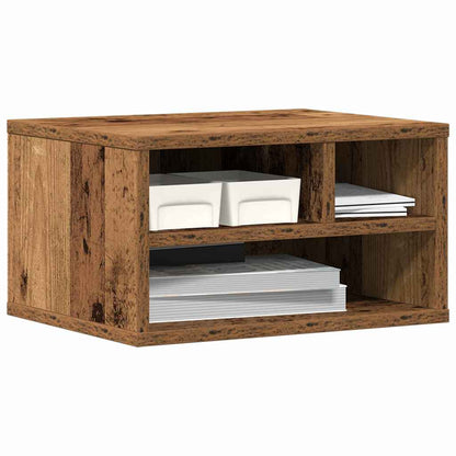 Druckerständer Altholz 40 x 32 x 22.5 cm Holzwerkstoff