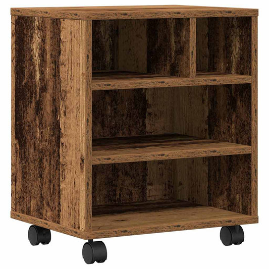 Druckerständer Altholz 41 x 32 x 48 cm Holzwerkstoff