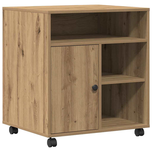 Druckerständer Eiche handwerklich 60 x 50 x 67 cm Holzwerkstoff