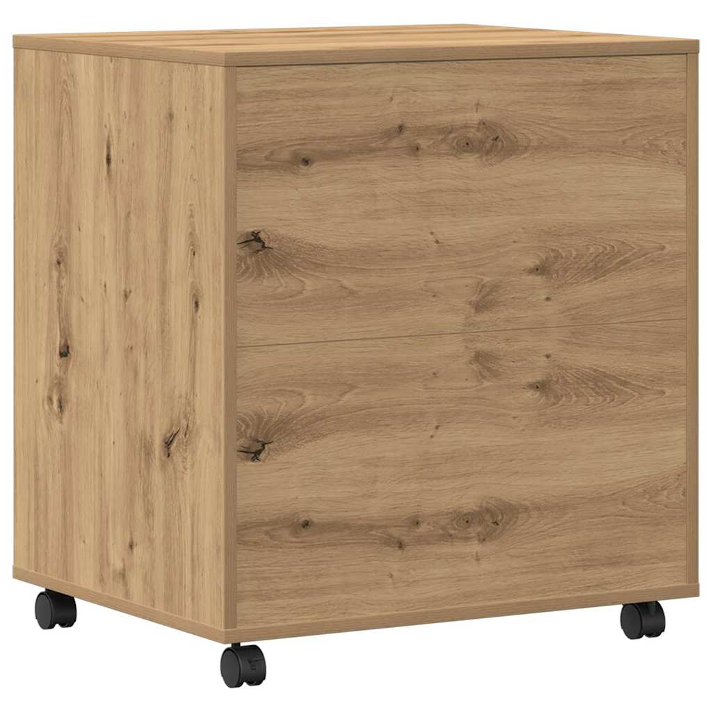 Druckerständer Eiche handwerklich 60 x 50 x 67 cm Holzwerkstoff