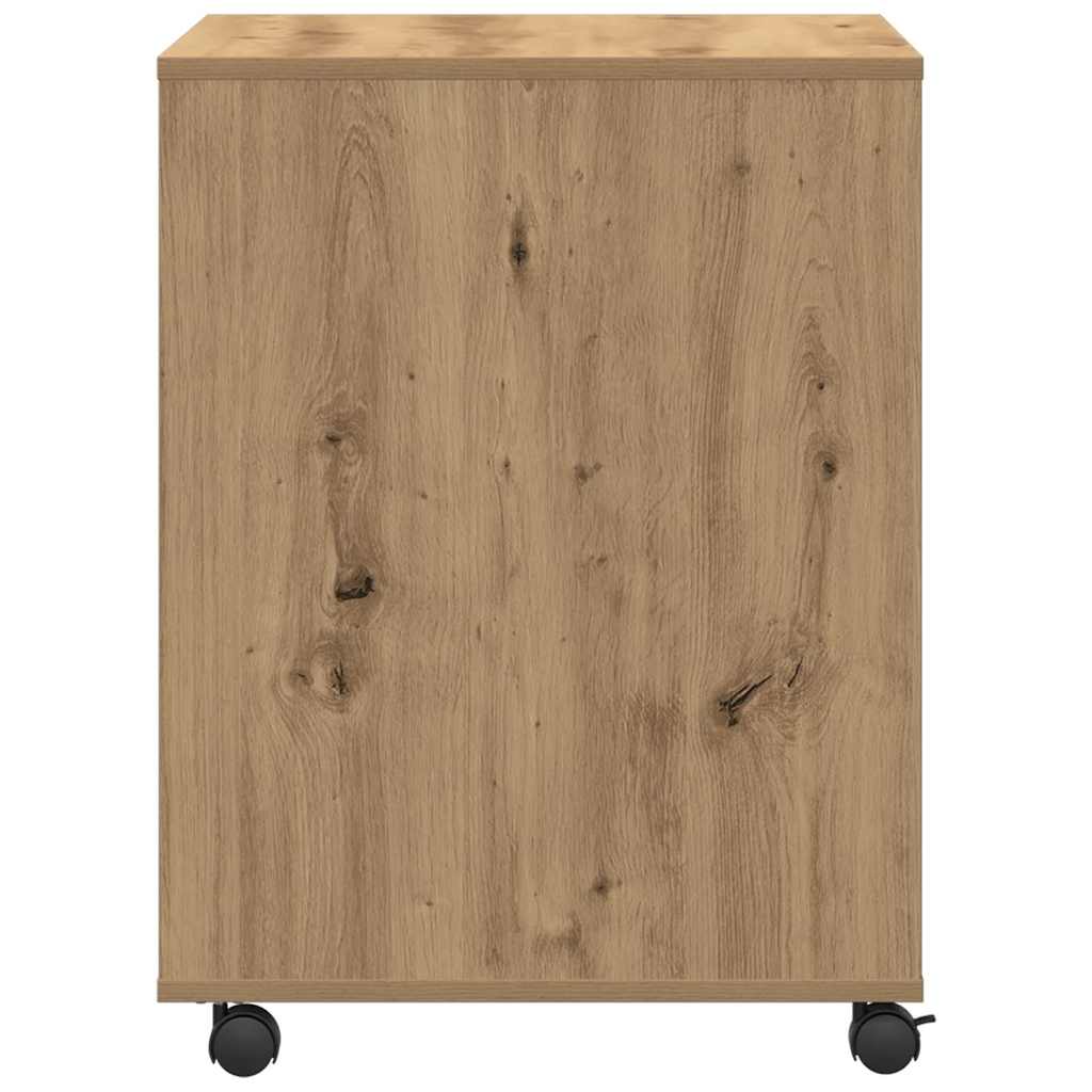 Druckerständer Eiche handwerklich 60 x 50 x 67 cm Holzwerkstoff
