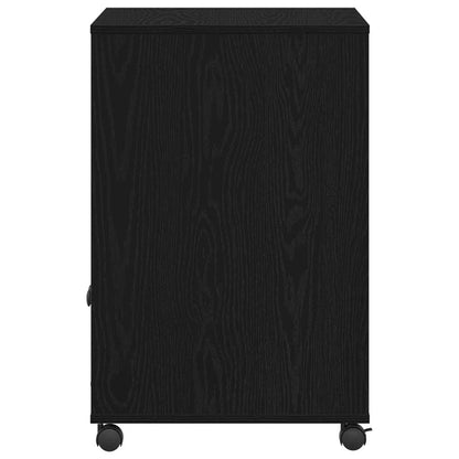 Druckerständer Schwarze Eiche 60 x 48 x 74 cm Holzwerkstoff