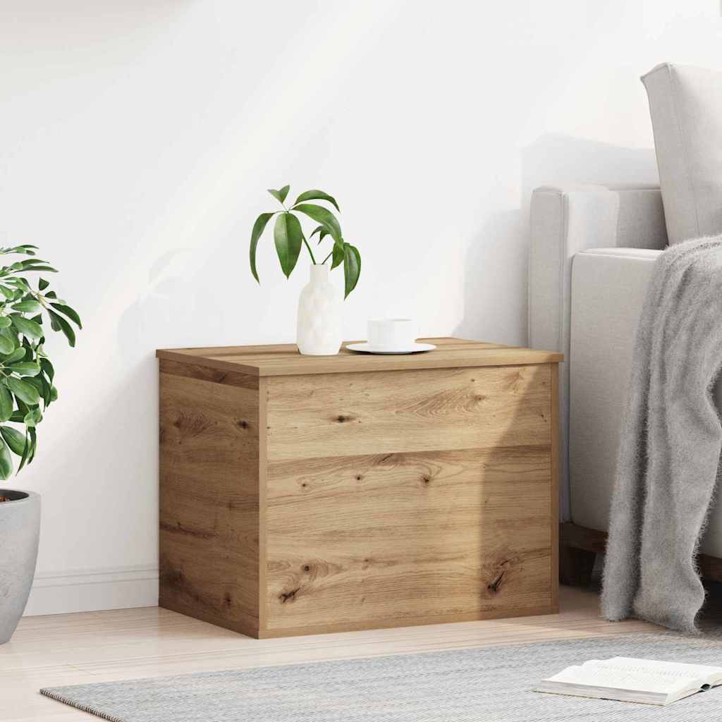 Aufbewahrungsbox Eiche handwerklich 60 x 42 x 46 cm
