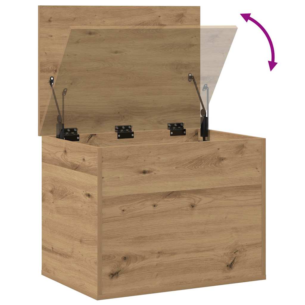 Aufbewahrungsbox Eiche handwerklich 60 x 42 x 46 cm