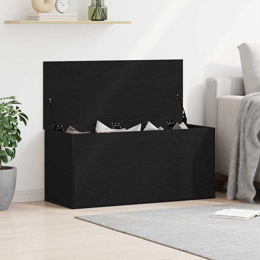 Aufbewahrungsbox Schwarze Eiche 100 x 42 x 46 cm Holzwerkstoff