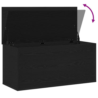 Aufbewahrungsbox Schwarze Eiche 100 x 42 x 46 cm Holzwerkstoff