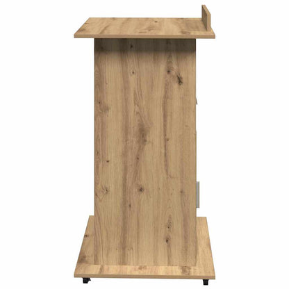 Podium Eiche handwerklich 55 x 55 x 107 cm Holzwerkstoff