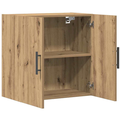 Wandschrank Eiche handwerklich 60 x 31 x 60 cm Holzwerkstoff