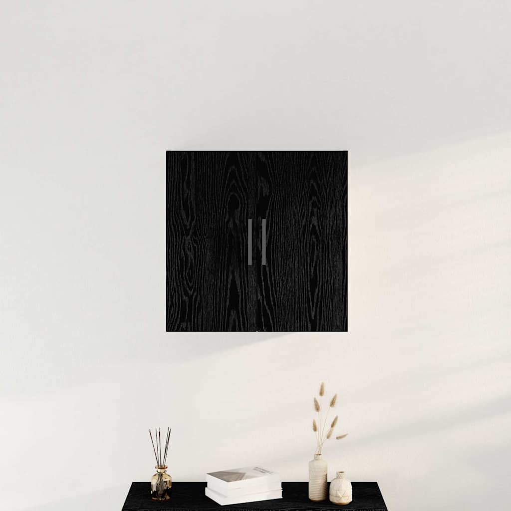 Wandschrank Schwarze Eiche 60 x 31 x 60 cm Holzwerkstoff