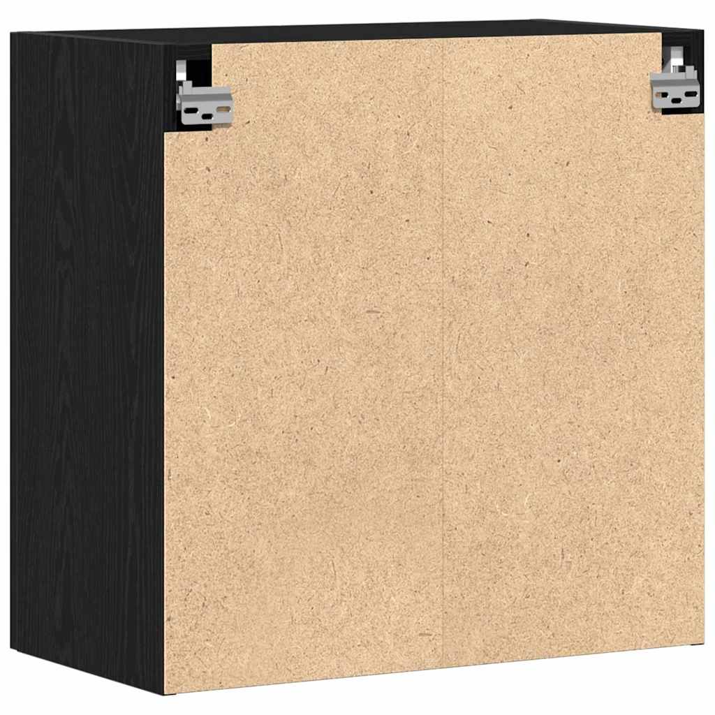Wandschrank Schwarze Eiche 60 x 31 x 60 cm Holzwerkstoff