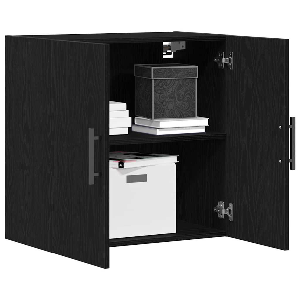 Wandschrank Schwarze Eiche 60 x 31 x 60 cm Holzwerkstoff
