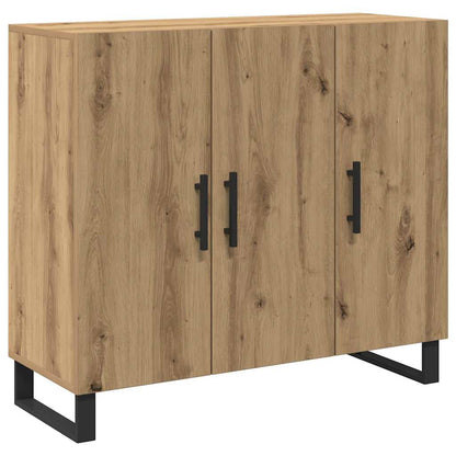 Sideboard Artisan-Eiche 90 x 34 x 80 cm Holzwerkstoff