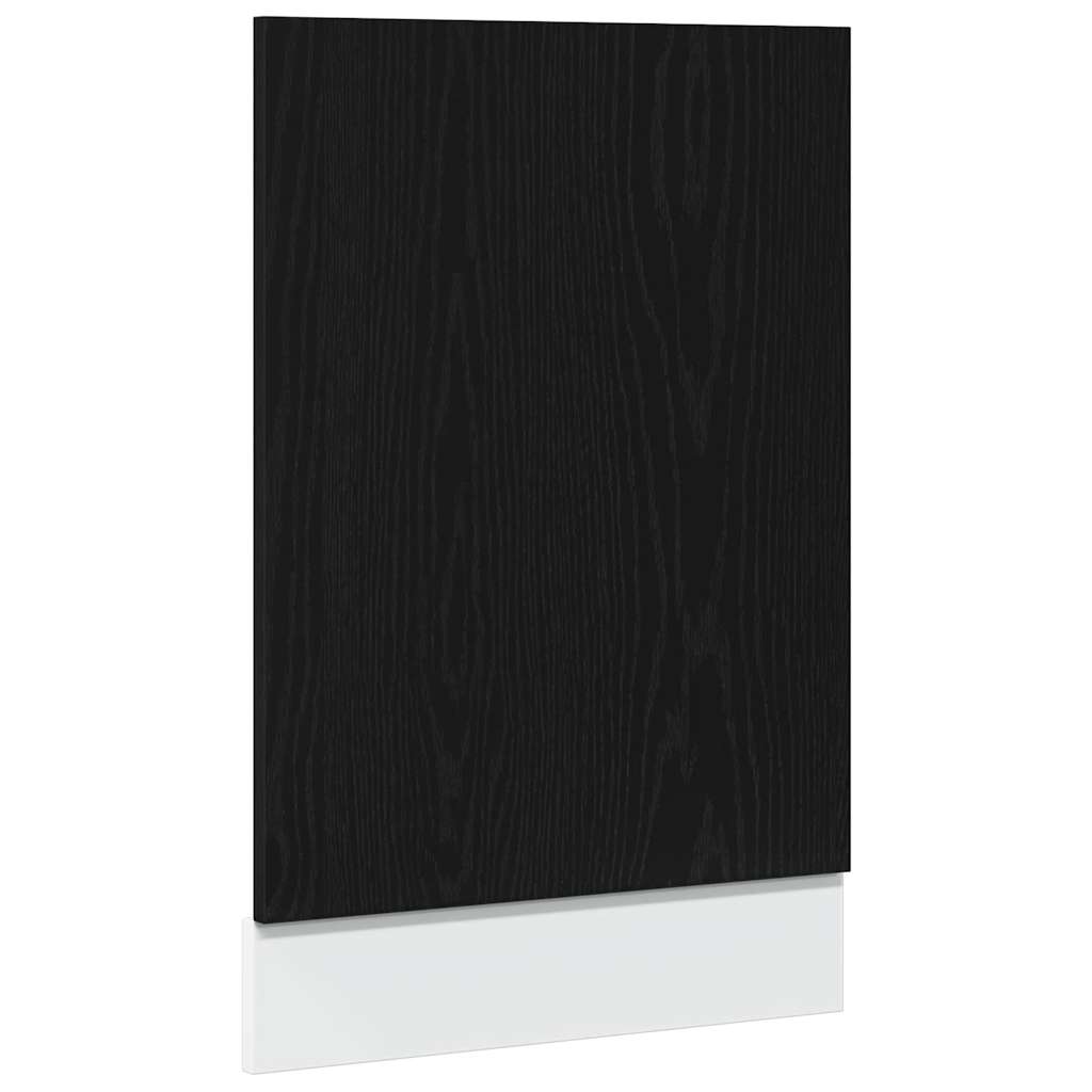 Opvaskemaskine panel sort eg look 45x1,5x67 cm