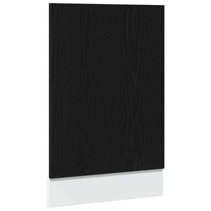Opvaskemaskine panel sort eg look 45x1,5x67 cm