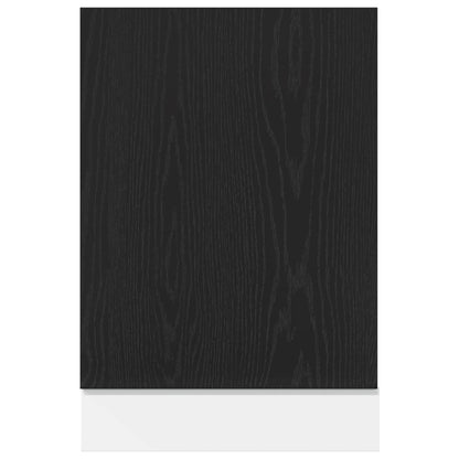 Opvaskemaskine panel sort eg look 45x1,5x67 cm