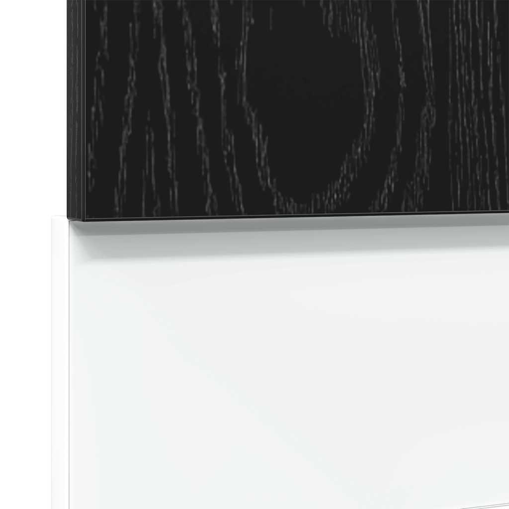 Opvaskemaskine panel sort eg look 45x1,5x67 cm