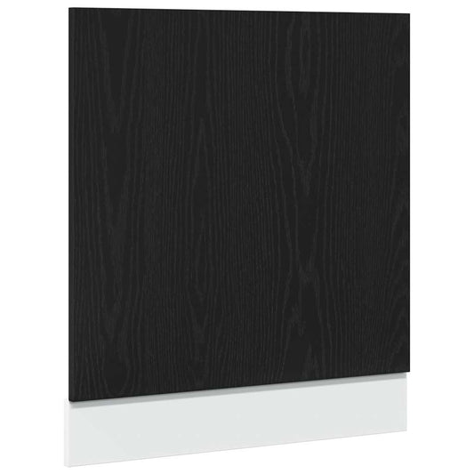 Opvaskemaskine panel sort eg look 60x1,5x67 cm
