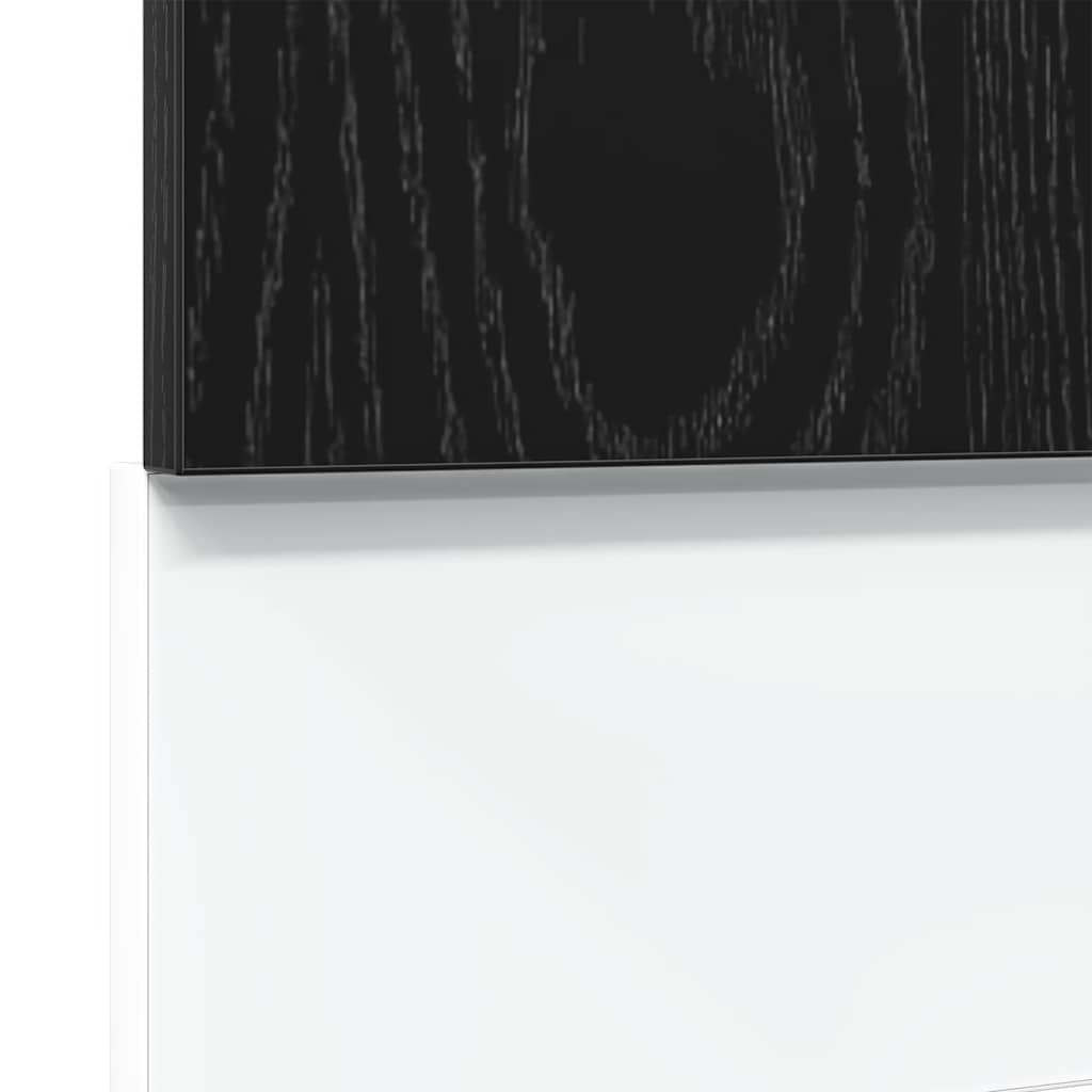 Opvaskemaskine panel sort eg look 60x1,5x67 cm