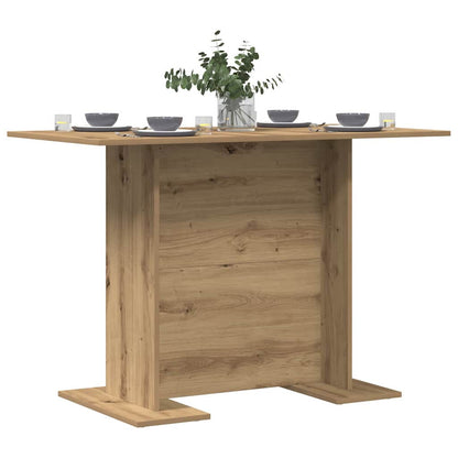 Esstisch Eiche handwerklich 110 x 60 x 75 cm Holzwerkstoff