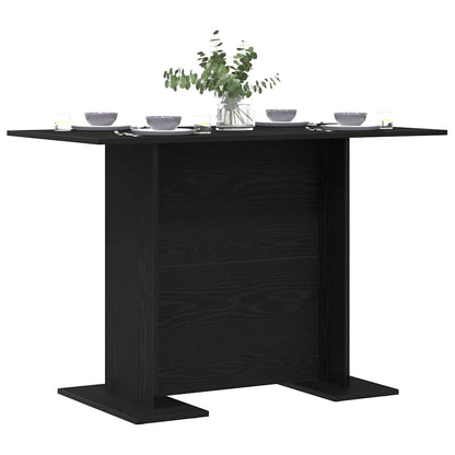 Esstisch Schwarze Eiche 110 x 60 x 75 cm Holzwerkstoff