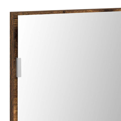 Badezimmer Spiegel Braun 80 x 8,5 x 37 cm Holzwerkstoff