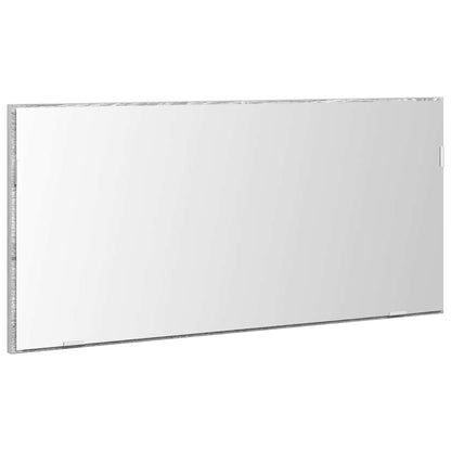 Badezimmer Spiegel mit Spiegel Hochgrau Sonoma 80 x 8,5 x 37 cm