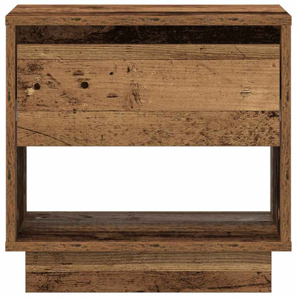 Nachttisch 2 pcs Altholz 45 x 34 x 44 cm Holzwerkstoff