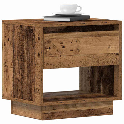 Nachttisch 2 pcs Altholz 45 x 34 x 44 cm Holzwerkstoff