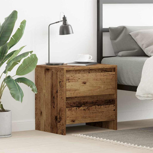 Nachttisch Altholz 45 x 34 x 44.5 cm Holzwerkstoff