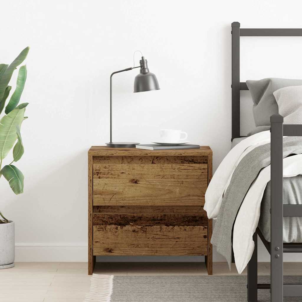 Nachttisch Altholz 45 x 34 x 44.5 cm Holzwerkstoff