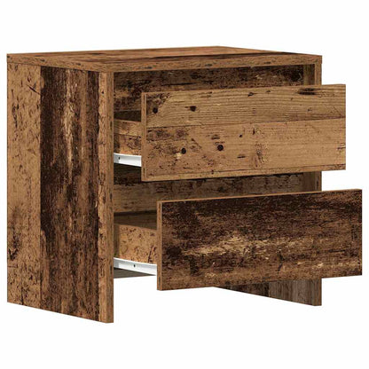 Nachttisch 2 pcs Altholz 45 x 34 x 44.5 cm Holzwerkstoff