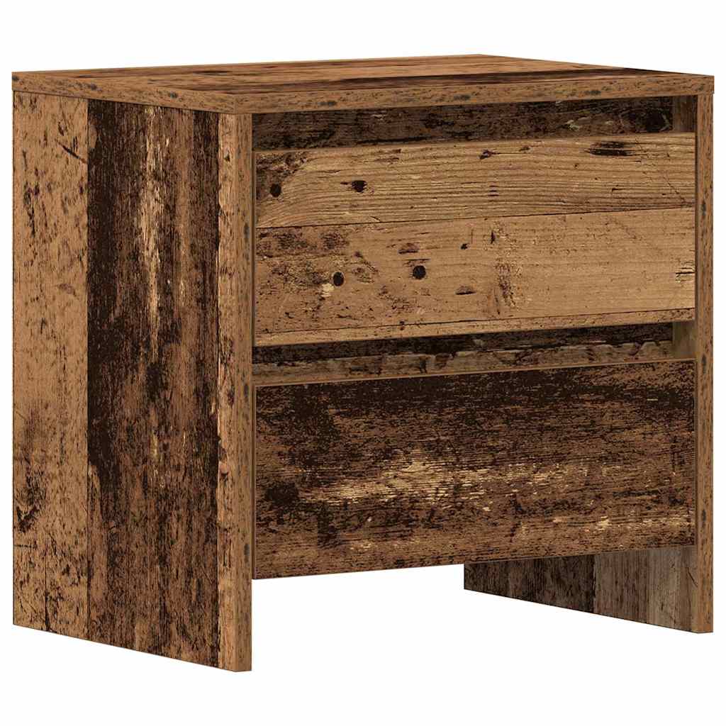 Nachttisch 2 pcs Altholz 45 x 34 x 44.5 cm Holzwerkstoff