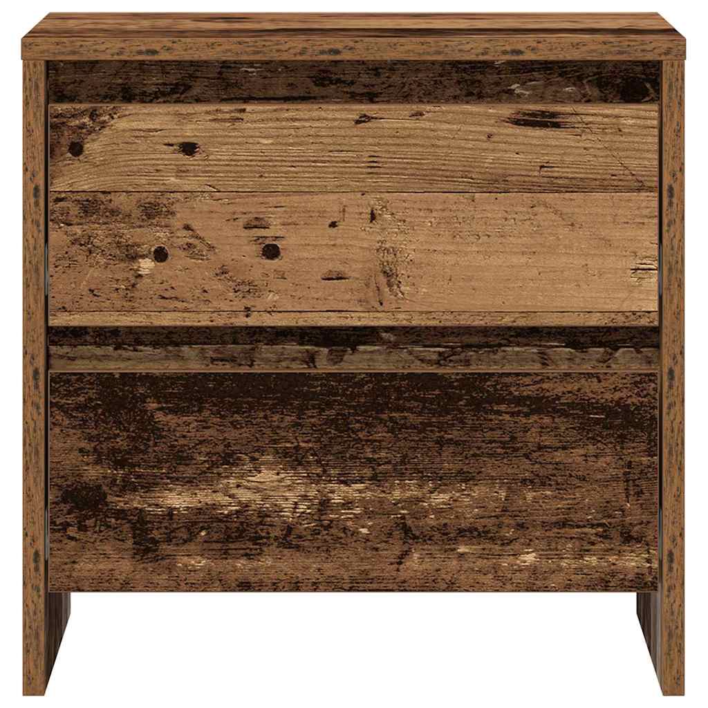 Nachttisch 2 pcs Altholz 45 x 34 x 44.5 cm Holzwerkstoff
