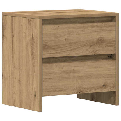 Nachttisch 2 pcs Eiche handwerklich 45 x 34 x 44.5 cm