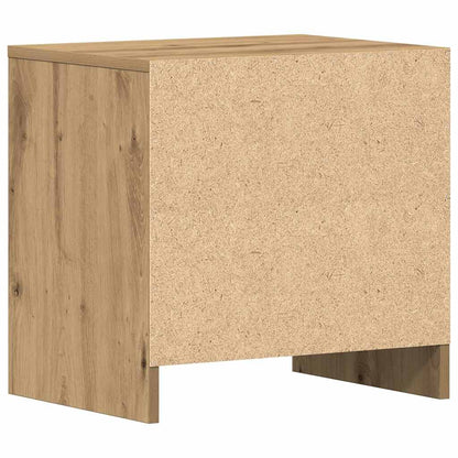 Nachttisch 2 pcs Eiche handwerklich 45 x 34 x 44.5 cm