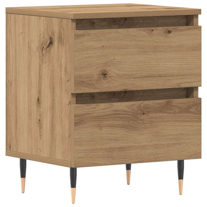 Nachttisch Eiche handwerklich 40 x 35 x 50 cm Holzwerkstoff