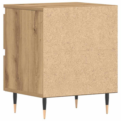 Nachttisch Eiche handwerklich 40 x 35 x 50 cm Holzwerkstoff