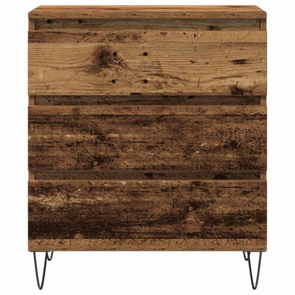 Sideboard mit Schubladen Altholz 60 x 35 x 70 cm Holzwerkstoff