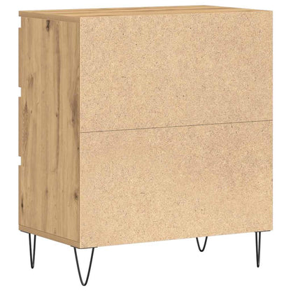 Sideboard Eiche handwerklich 60 x 35 x 70 cm Holzwerkstoff