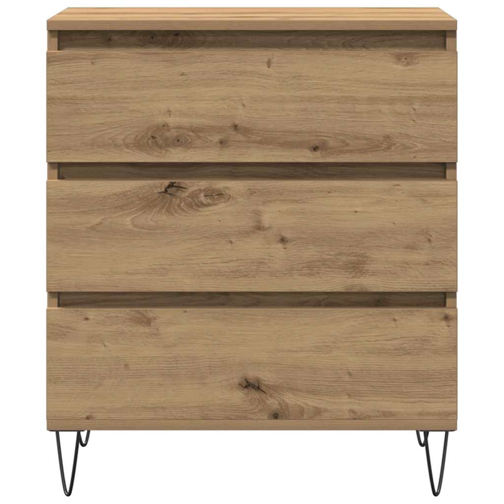 Sideboard Eiche handwerklich 60 x 35 x 70 cm Holzwerkstoff