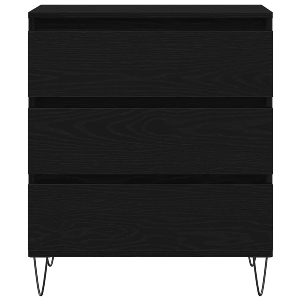 Sideboard Schwarze Eiche 60 x 35 x 70 cm Holzwerkstoff