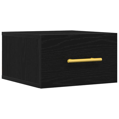 Nachttisch Schwarze Eiche 35 x 35 x 20 cm Holzwerkstoff