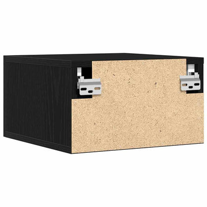 Nachttisch Schwarze Eiche 35 x 35 x 20 cm Holzwerkstoff