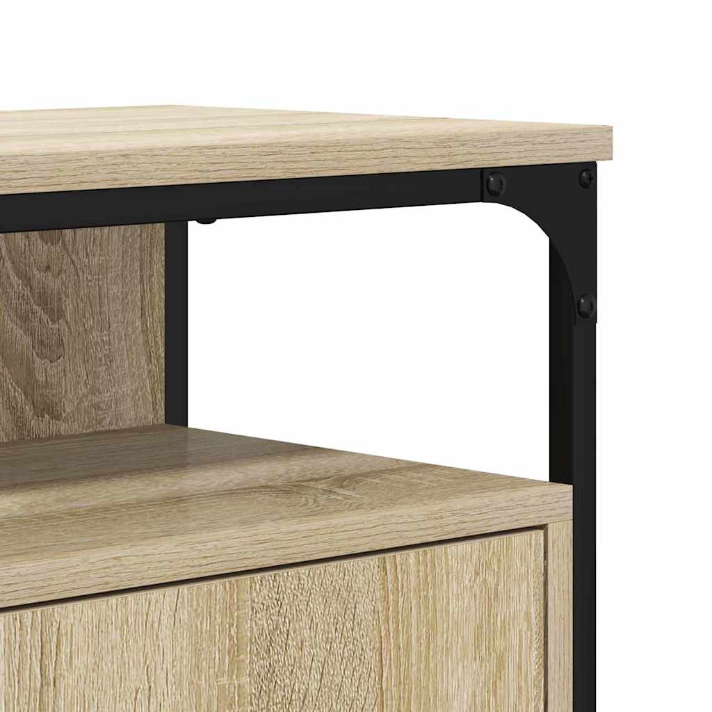 Waschbeckenschrank mit Tür Braun 80 x 30 x 60 cm Holzwerkstoff