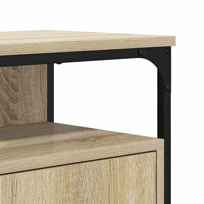 Waschbeckenschrank mit Tür Braun 80 x 30 x 60 cm Holzwerkstoff