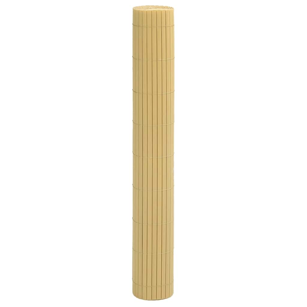 Gartenzaun Doppelseitig Gelb 1,8x3 m PVC