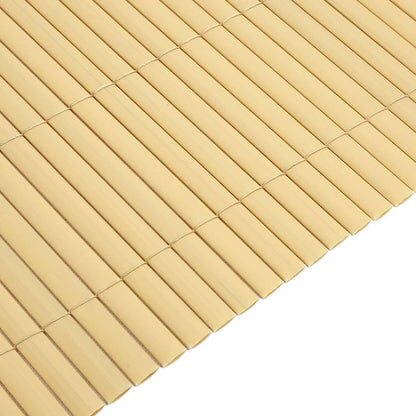 Gartenzaun Doppelseitig Gelb 1,8x3 m PVC