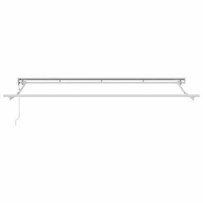 Einziehbare Markise Bunt gestreift 350x200 cm Stoff