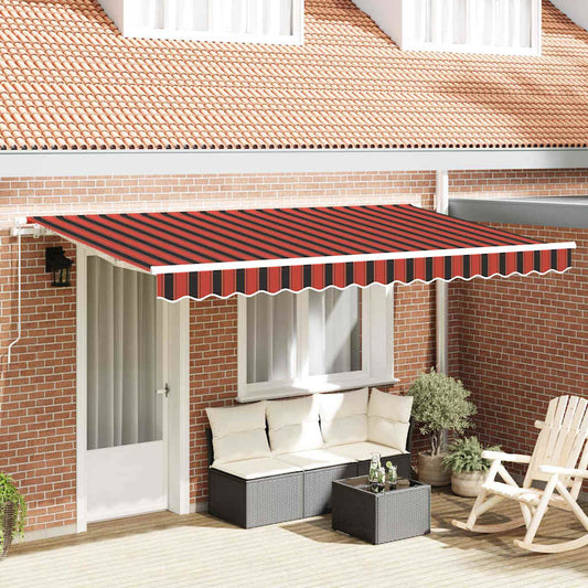 Einziehbare Markise Mehrfarbig 350 x 200 cm